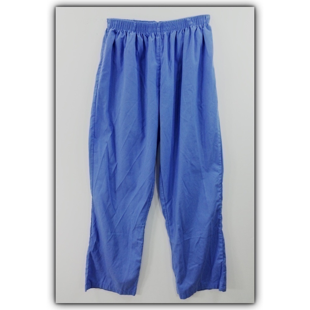 Absolute elastic waist cotton blend scrubs pant size 1X